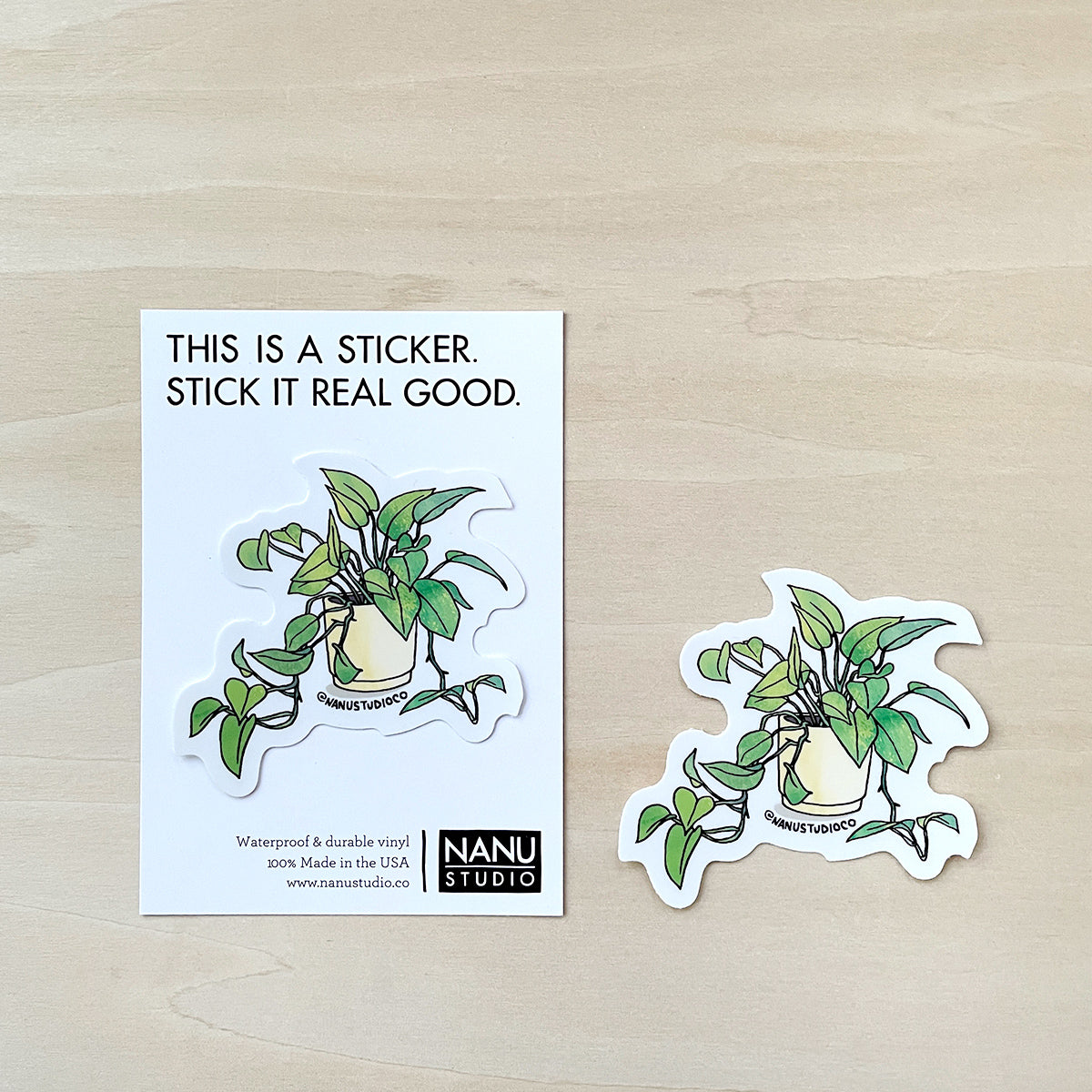 Sticker Brin d'herbe - stickers nature & stickers muraux 